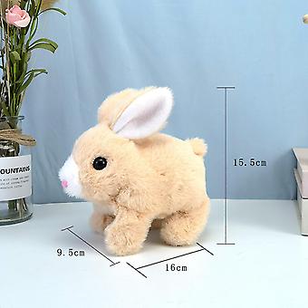Walking Plush Rabbit Toy with Music – Soft Stuffed Bunny for Kids