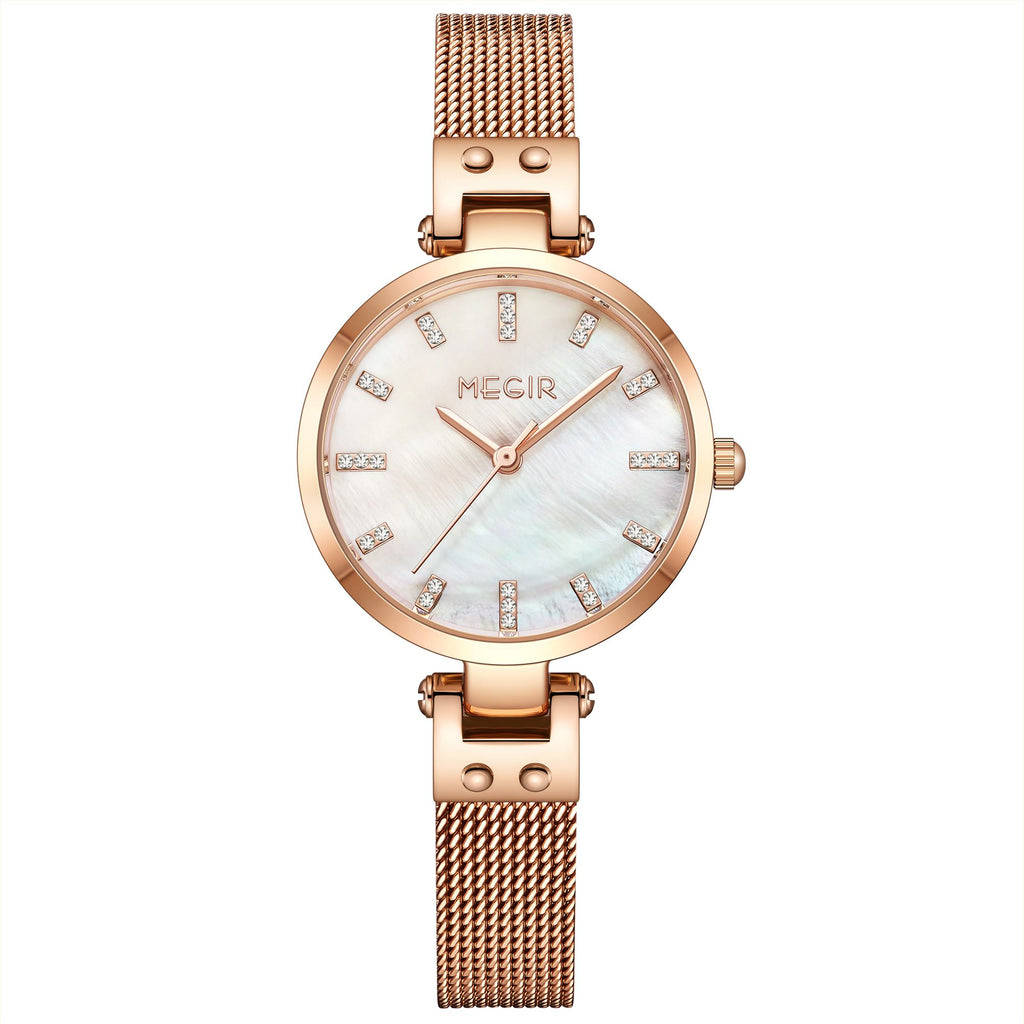 MEGIR Watches for Women Top Brand Fashion Ladies Wristwatch Waterproof Female Quartz Luxury Watch Montre Femme 7025
