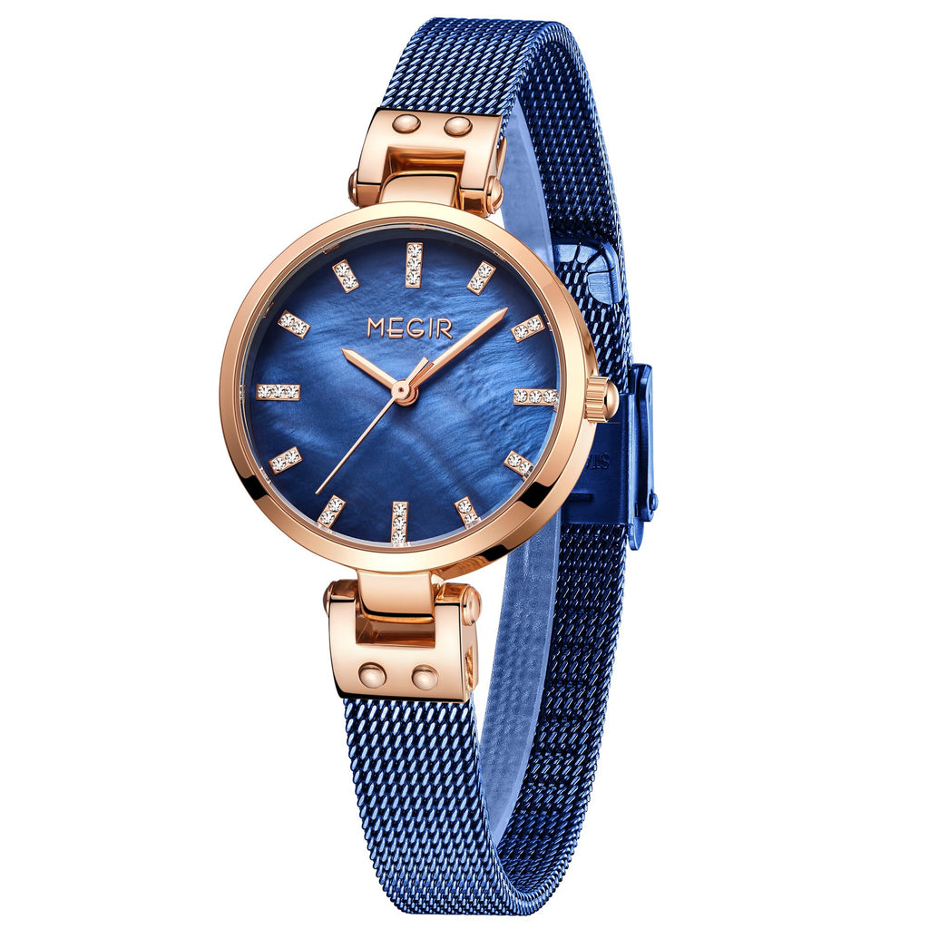 MEGIR Watches for Women Top Brand Fashion Ladies Wristwatch Waterproof Female Quartz Luxury Watch Montre Femme 7025
