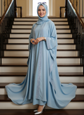 Women's Stone Worked Black Camel Abaya